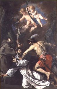 O Martírio de São Pedro Mártir de Luca Ferrari