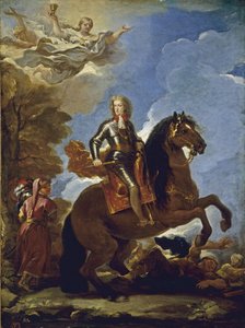 Retrato equestre de Carlos II da Espanha, antes de 1694 de Luca Giordano