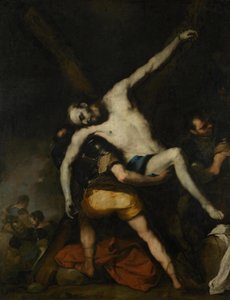 Descida da cruz de Santo André de Luca Giordano