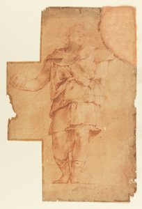 Estudo da figura em pé de Luca Giordano