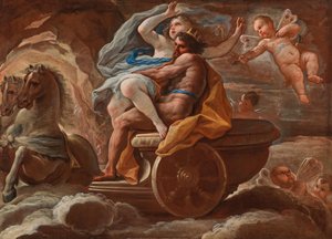 O rapto de Proserpina, ca 1689.