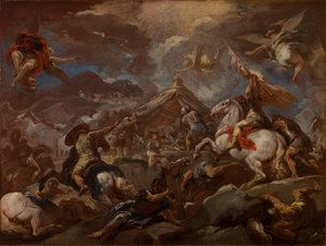 A Descoberta do Corpo de Holofernes de Luca Giordano