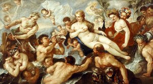 O retorno da Perséfone, de Luca Giordano, óleo sobre tela