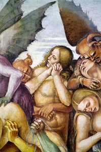 Malditos no inferno, do ciclo de afrescos do Juízo Final de Luca Signorelli