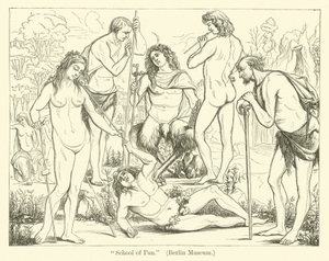 Escola de Pan (gravura) de Luca Signorelli