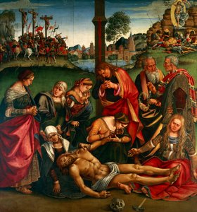 O Depósito ou a Lamentação sobre o Cristo Morto de Luca Signorelli