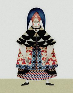Figura folclórica caprichosa