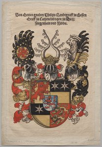 Brasão de Filipe, Landgrave de Hesse