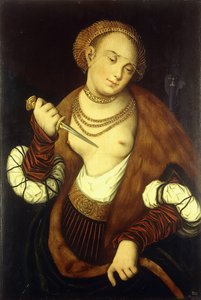 Lucretia, 1548 de Lucas Cranach