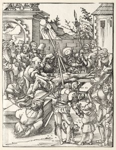 Martírio de São Bartolomeu de Lucas Cranach