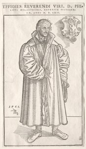 Filipe Melanchthon de Lucas Cranach