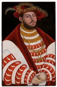 Retrato de John Frederick I, eleitor da Saxônia