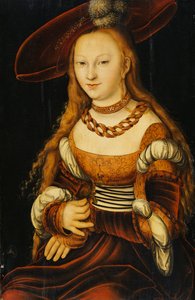 Retrato de uma jovem senhora, c.1350