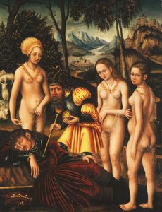 O Julgamento de Paris, c.1507