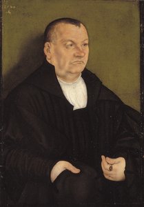 Retrato de um homem de Lucas Cranach d.Æ.