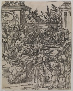 O Martírio de São Bartolomeu de Lucas Cranach d.Æ.