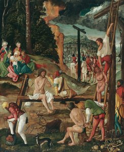 Antes da crucificação de Cristo (Cristo em aflição) de Lucas Cranach d. Ä.