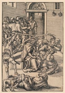 Coroação de Espinhos, ilustração de "A Paixão" de Lucas Cranach the Elder