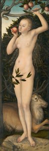 Eve, 153337. de Lucas Cranach the Elder