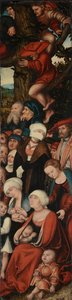 Alemão: Die Predigt Johannes des Täufers Pregação de João Batista de Lucas Cranach the Elder