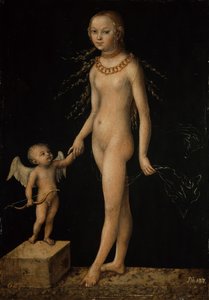 Alemão: Venus und Amor Venus and Cupid de Lucas Cranach the Elder