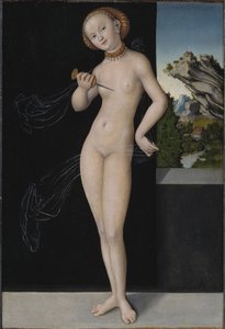 Lucretia, 1528 de Lucas Cranach the Elder