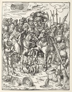Martírio de São Mateus. de Lucas Cranach the Elder