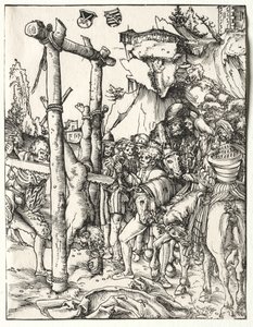 Martírio de São Simeão, c. 151015. de Lucas Cranach the Elder