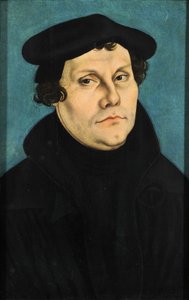 Retrato de Martinho Lutero de Lucas Cranach the Elder