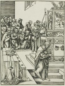 São João, de O Martírio dos Apóstolos de Lucas Cranach the Elder
