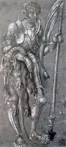 São Jorge, c1504-1553 de Lucas Cranach the Elder