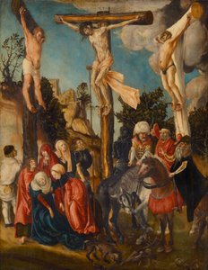 A Crucificação, 1501 de Lucas Cranach the Elder