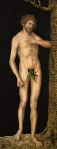 A queda do homem de Lucas Cranach the Elder