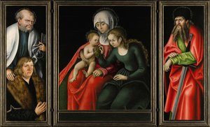 O retábulo de Feilitzsch de Lucas Cranach the Elder