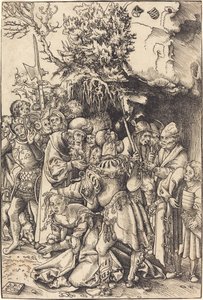 O Martírio de Santa Bárbara de Lucas Cranach the Elder