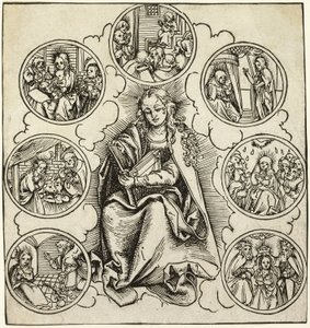 As sete alegrias de Maria de Lucas Cranach the Elder