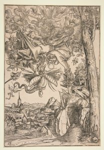 As Tribulações de Santo António de Lucas Cranach the Elder