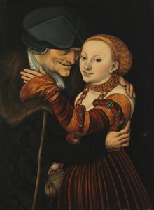 O casal desigual de Lucas Cranach the Elder