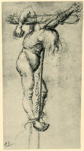 Ladrão na cruz, 1500-1504, 1943. de Lucas Cranach the Elder