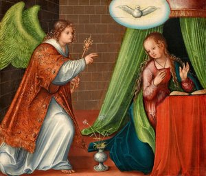 Alemão: Verkündigung an Maria The Annunciation