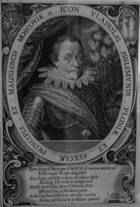 Vasos do rei Wladyslaw IV da Polônia 1595-1648, czar da Rússia, antes de 1632