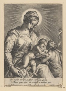 Maria com o Menino e João Batista