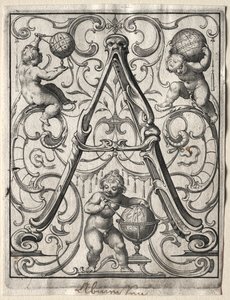 Novo livreto ABC: A, 1627. de Lucas Kilian