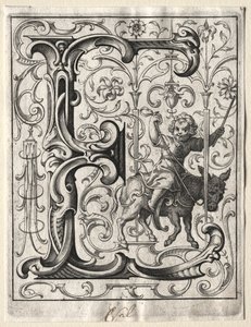 Novo livreto ABC: E, 1627. de Lucas Kilian