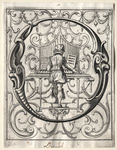Novo livreto ABC: O, 1627. de Lucas Kilian