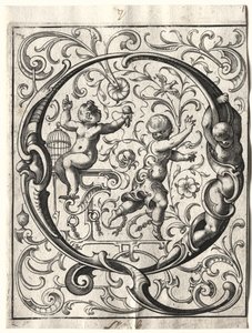Novo livreto ABC: Q, 1627. de Lucas Kilian