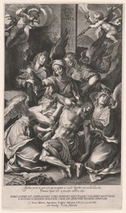 Pietà com Anjos (Descida da Cruz) de Lucas Kilian