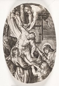 A descida da cruz de Lucas Vorsterman