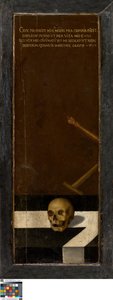 João Batista (ala esquerda), Doador (ala direita), Natureza morta Vanitas (fechado)