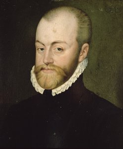 Retrato de Filipe II (1527-1598), Rei de Espanha (óleo sobre tela)